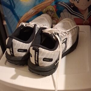 Brooks Black and White Athletic Shoes